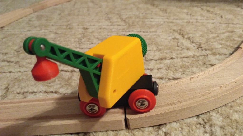 Tower/clever crane and container for wooden track - Brio and Ikea ...