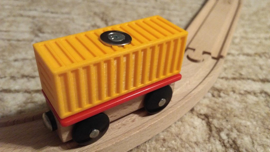 Tower/clever crane and container for wooden track - Brio and Ikea ...