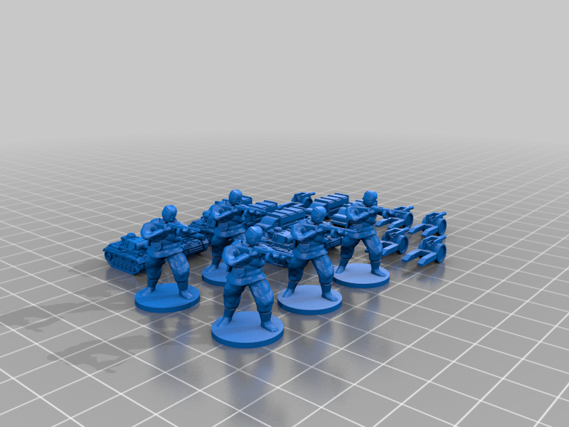 Axis and Allies FDM printable sets by Jake | Download free STL model ...