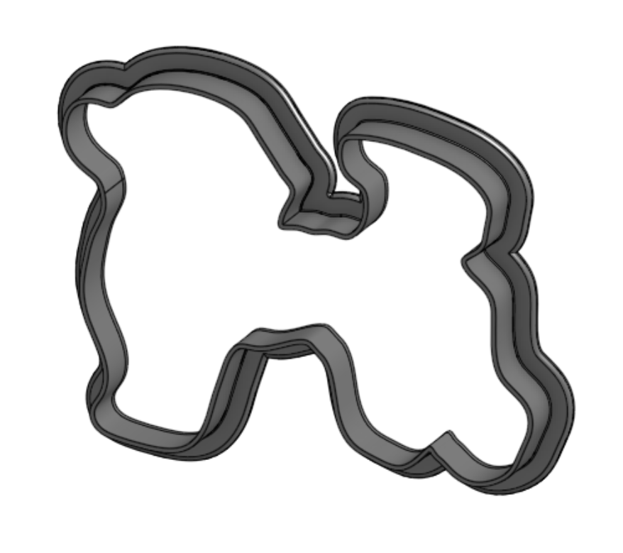 Poodle Cookie Cutter