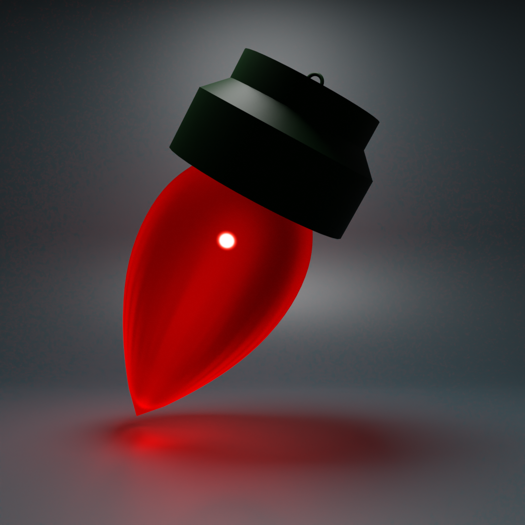 Giant Christmas Light Ornament by NineZulu Download free STL model