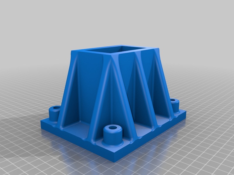 Table leg holders by TideChanger Download free STL model