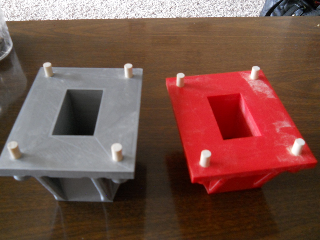 Table leg holders by TideChanger Download free STL model