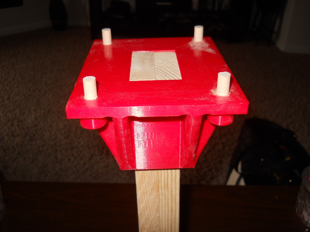 Table leg holders by TideChanger Download free STL model