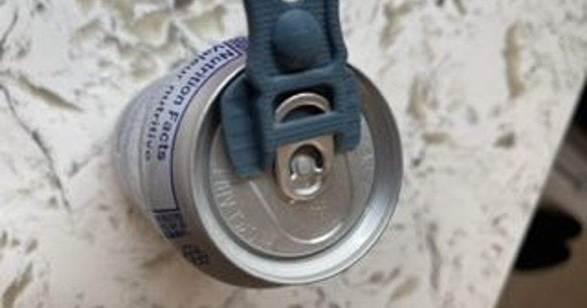 BEER/POP CAN OPENER/PROTECTOR/BUG FREE TOP by BUDS3D