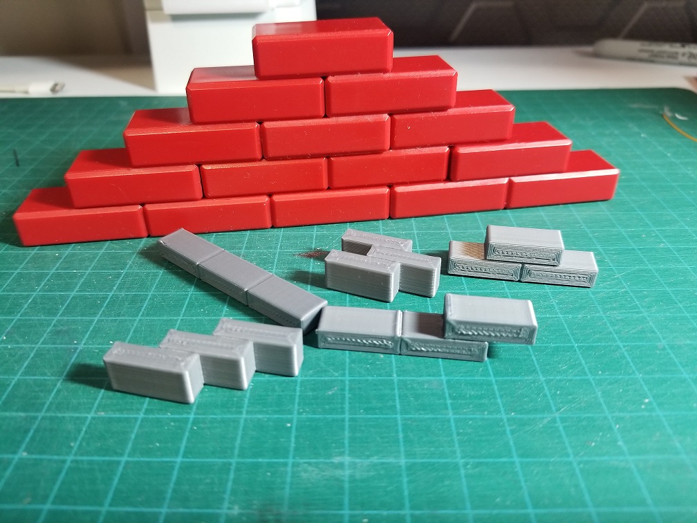 Brick Puzzle with 60 Puzzle cards. by EternalGnome Download free STL model