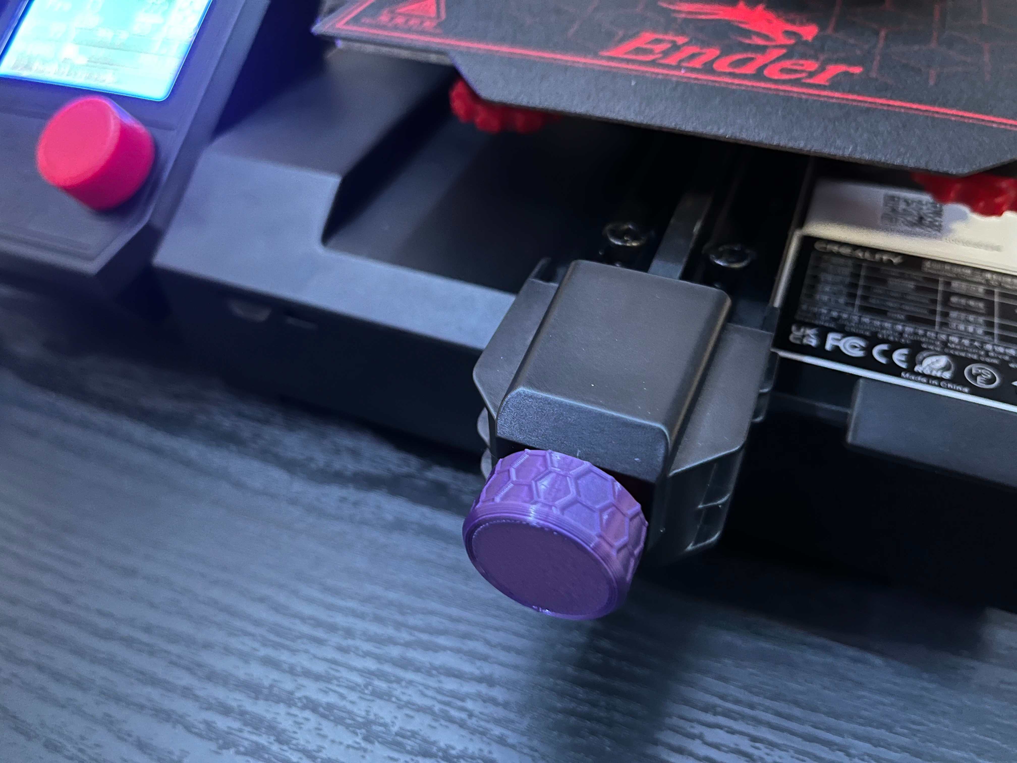 Ender 2 Pro Tension Knob Cover