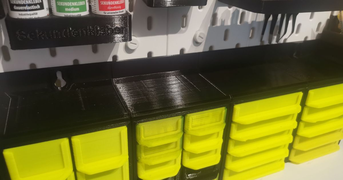 Modular Shelving Storage by JH3D Download free STL model