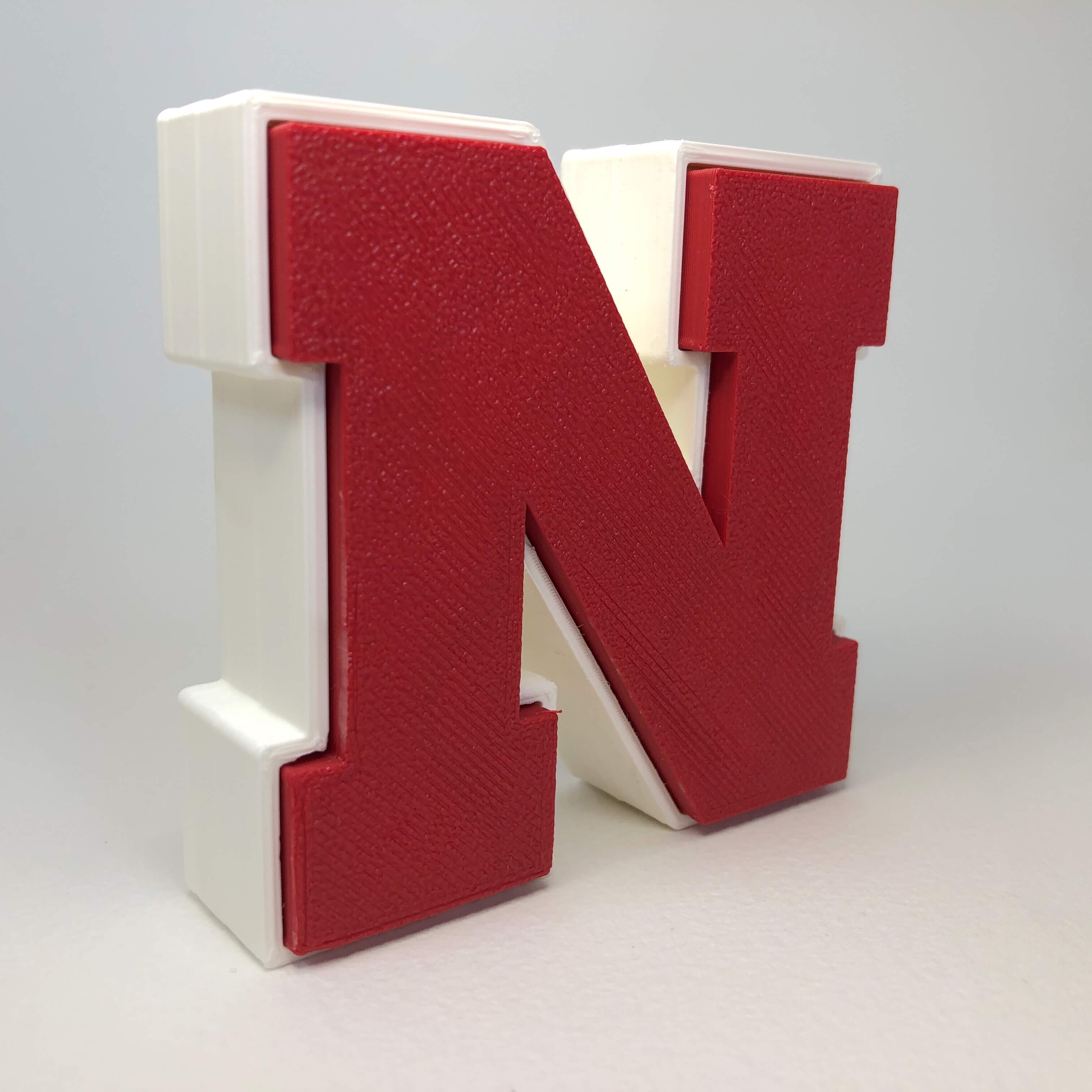 University of Nebraska logo by Dany Sánchez | Download free STL model ...