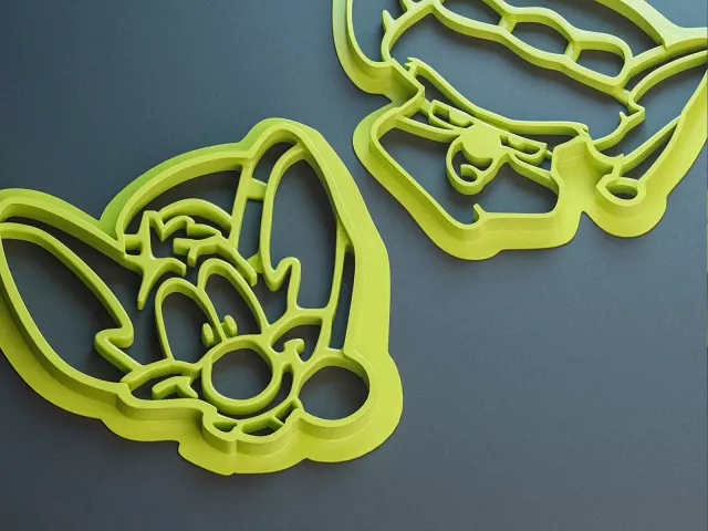 Pinky Elf & Brain Clause Cookie Cutters