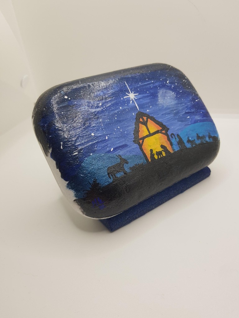 Aufsteller für Steine o.ä. Stand for painted stones or similar