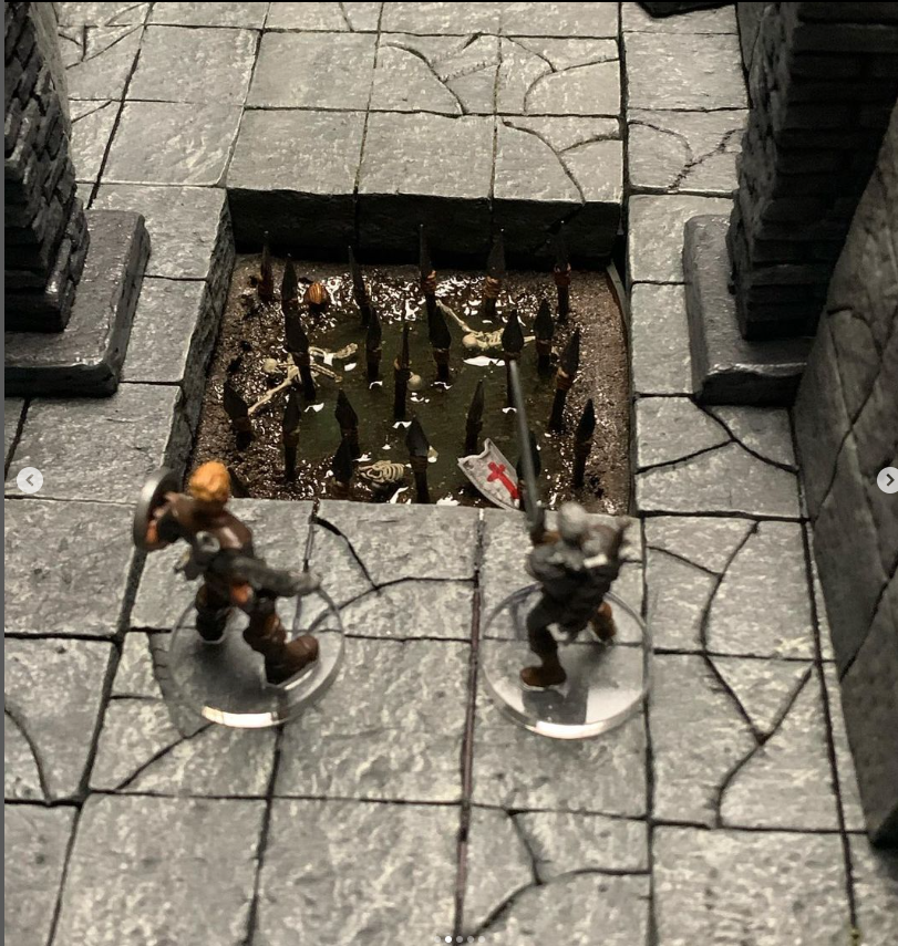 Dungeon tile trap by elemental_crafting Download free STL model