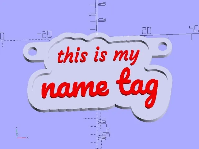 Customizable Multiline Key Chain with your personal name