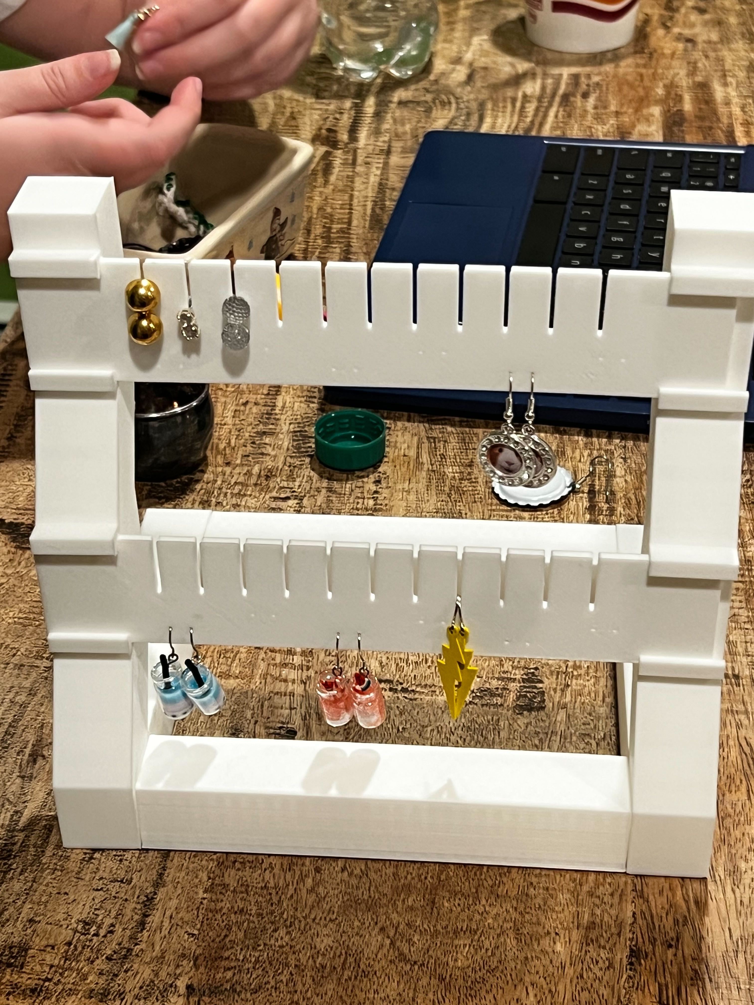 2 Tier Earring Holder