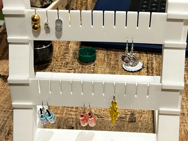 2 Tier Earring Holder