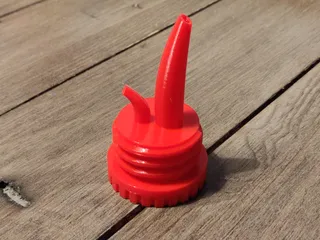 Pouring Spout for Listerine mouthwash bottle