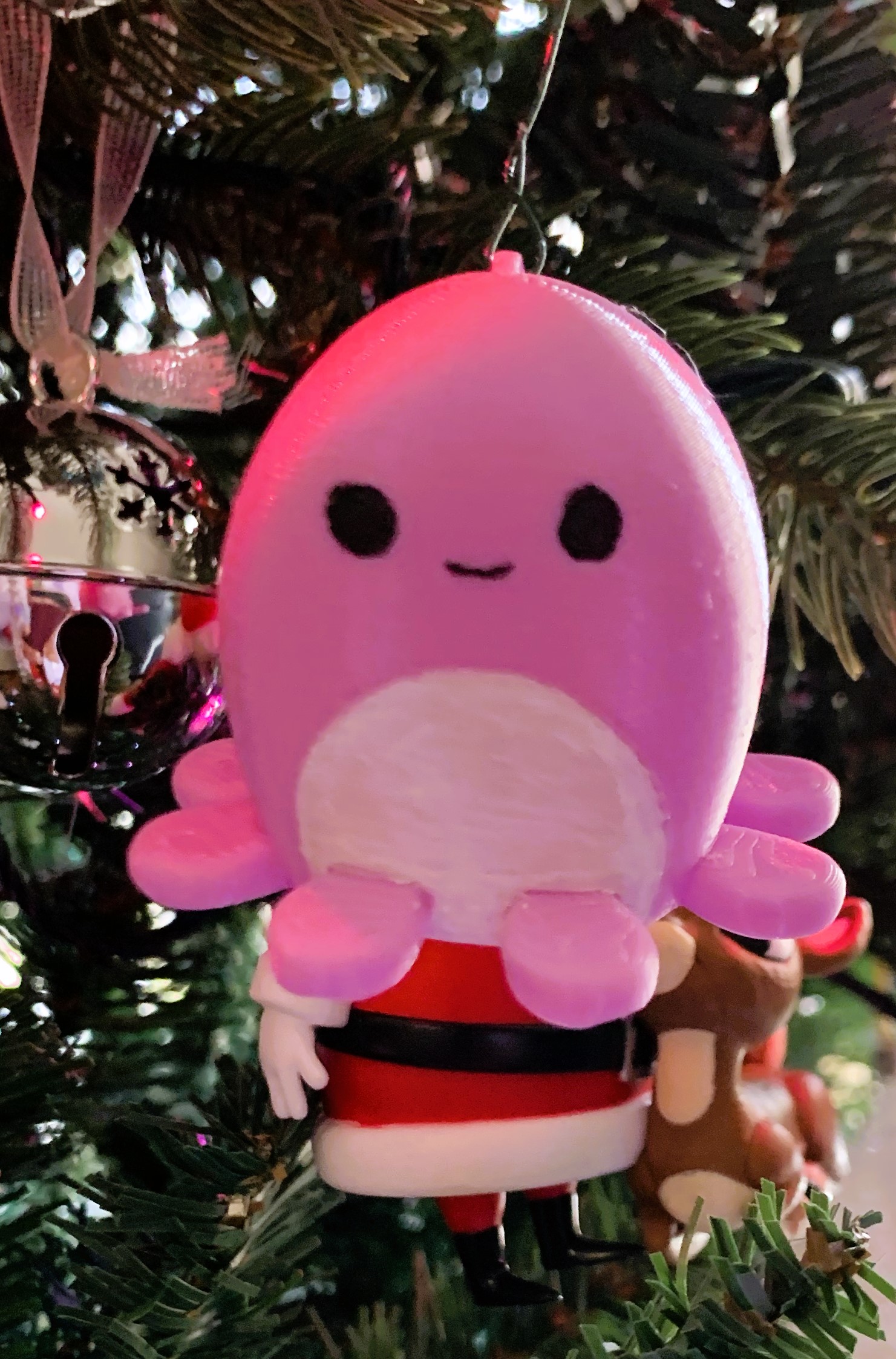 Squishmallow Violet Ornament