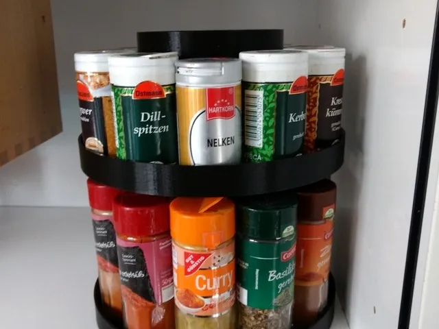 Spice tins carousel