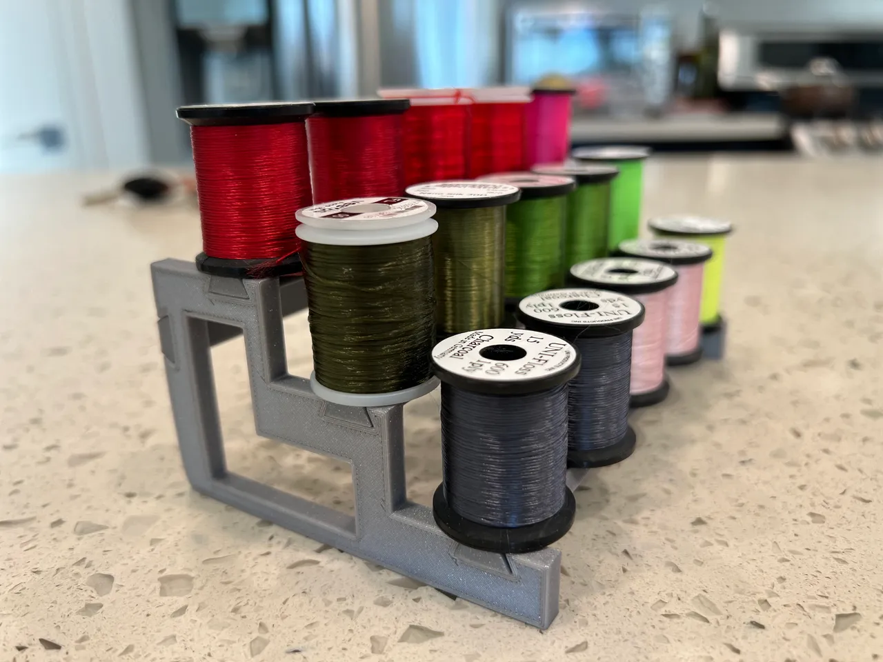 3D Printable Bobbin Holder by Johnny E.