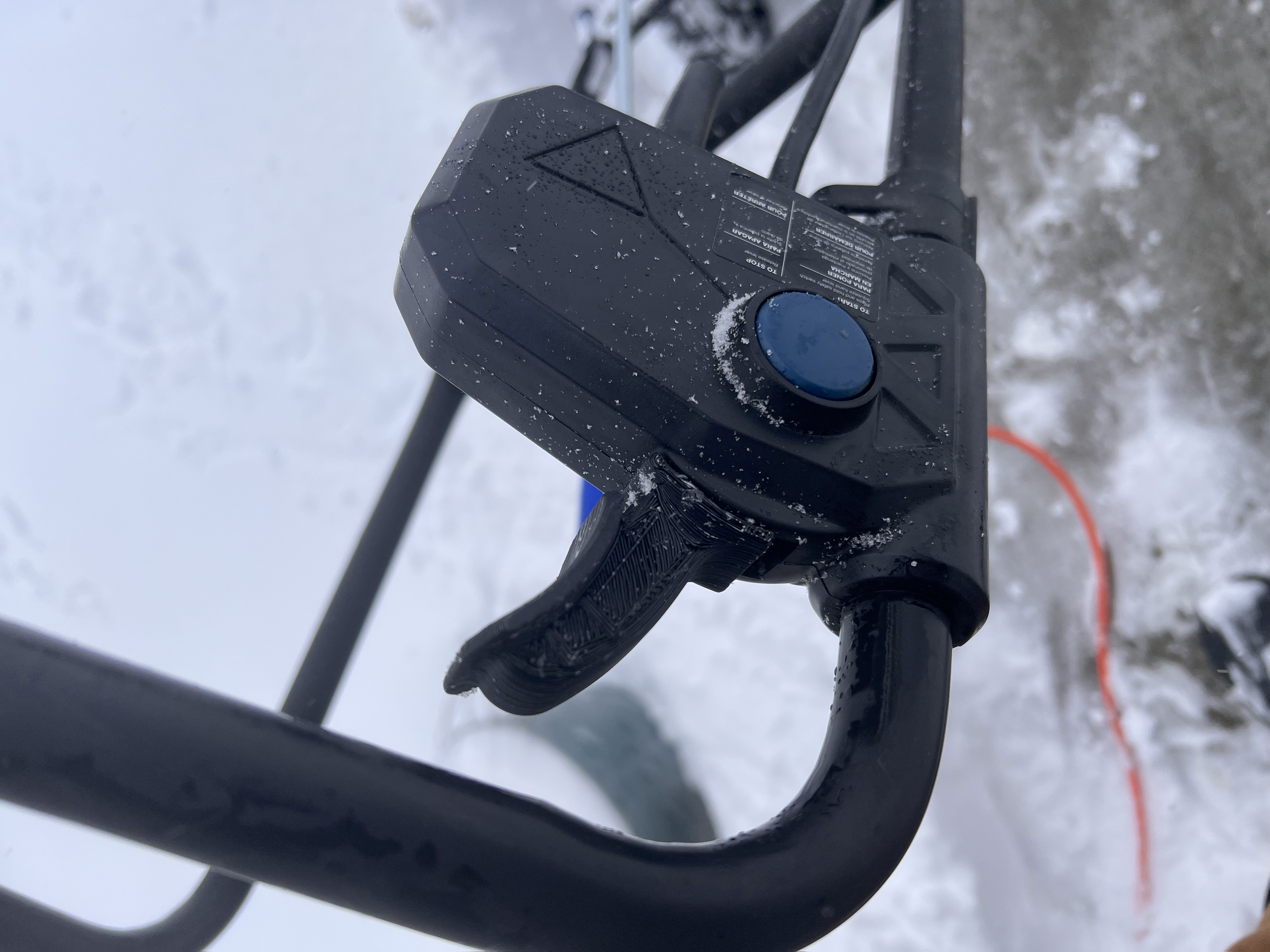 Snow Blower Replacement Trigger by Jarick | Download free STL model ...