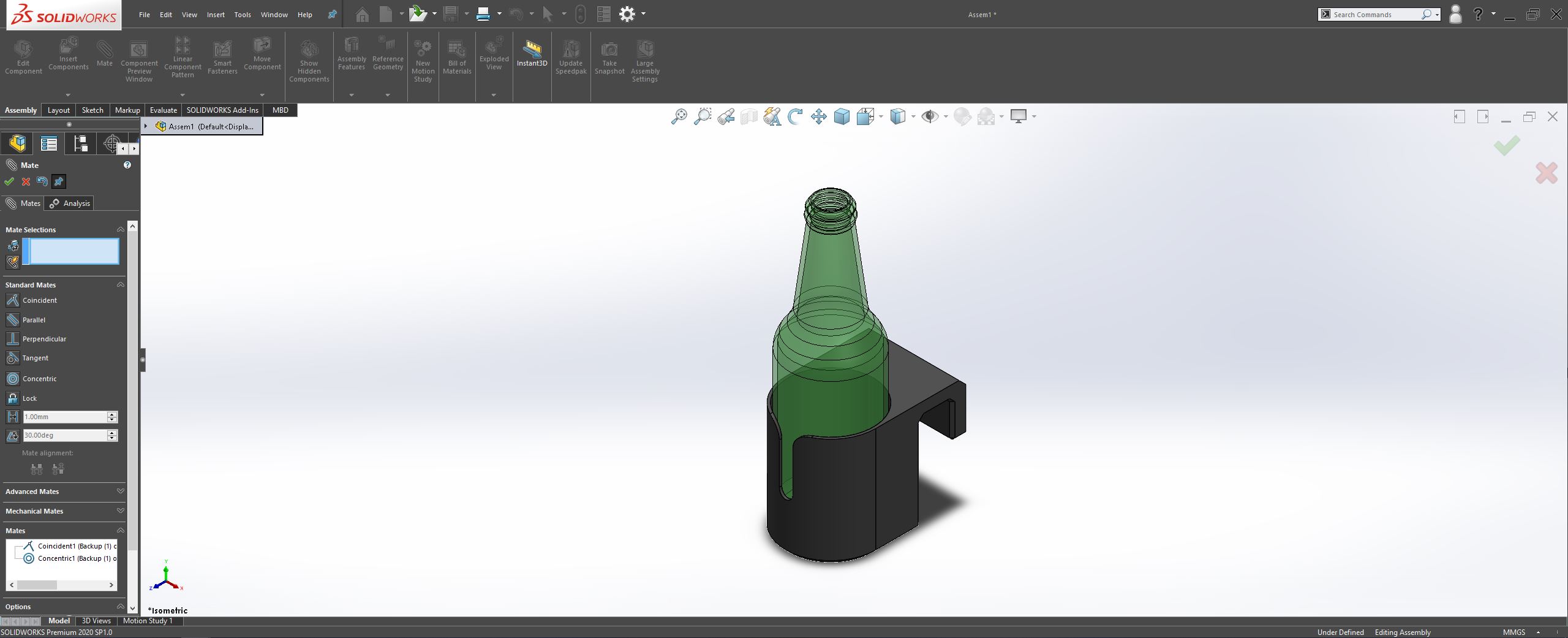 Beer bottle holder_335ml by slavik kopanov Download free STL model