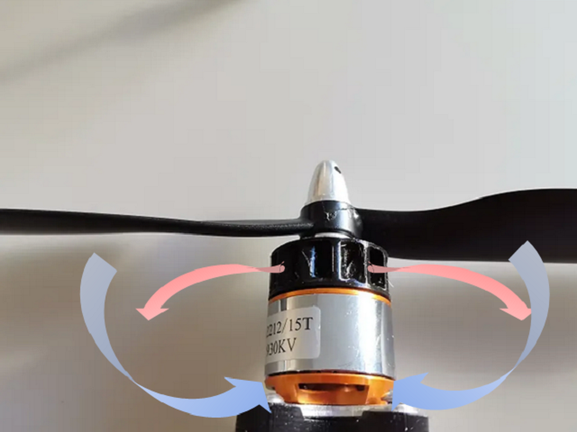 2212 Motor Cooling Impeller