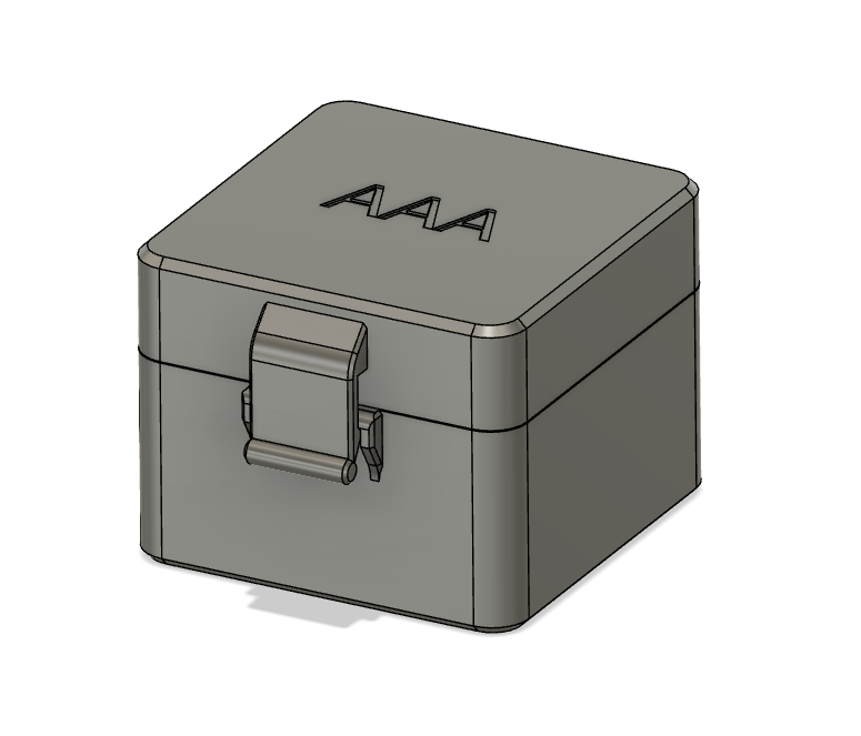 AA & AAA & 9V & CR2032 Battery Box Click&Easy Remix
