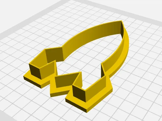 Rocket Cookie Cutter