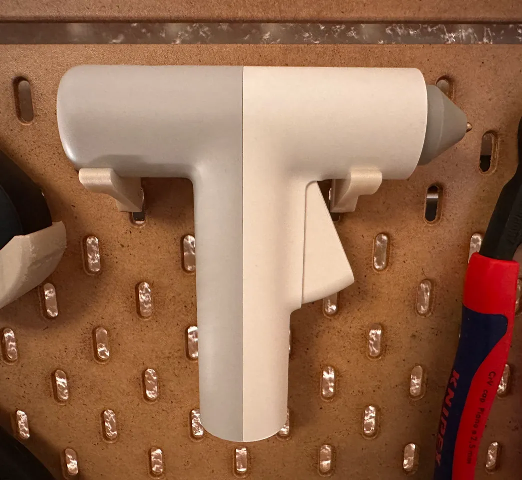 Skådis hoto hot glue gun holder by BeKay1211, Download free STL model