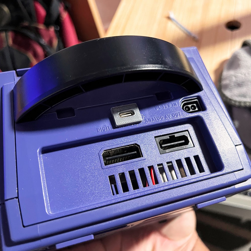 USB PD Power for Nintendo GameCube by Alejandro Download free STL model