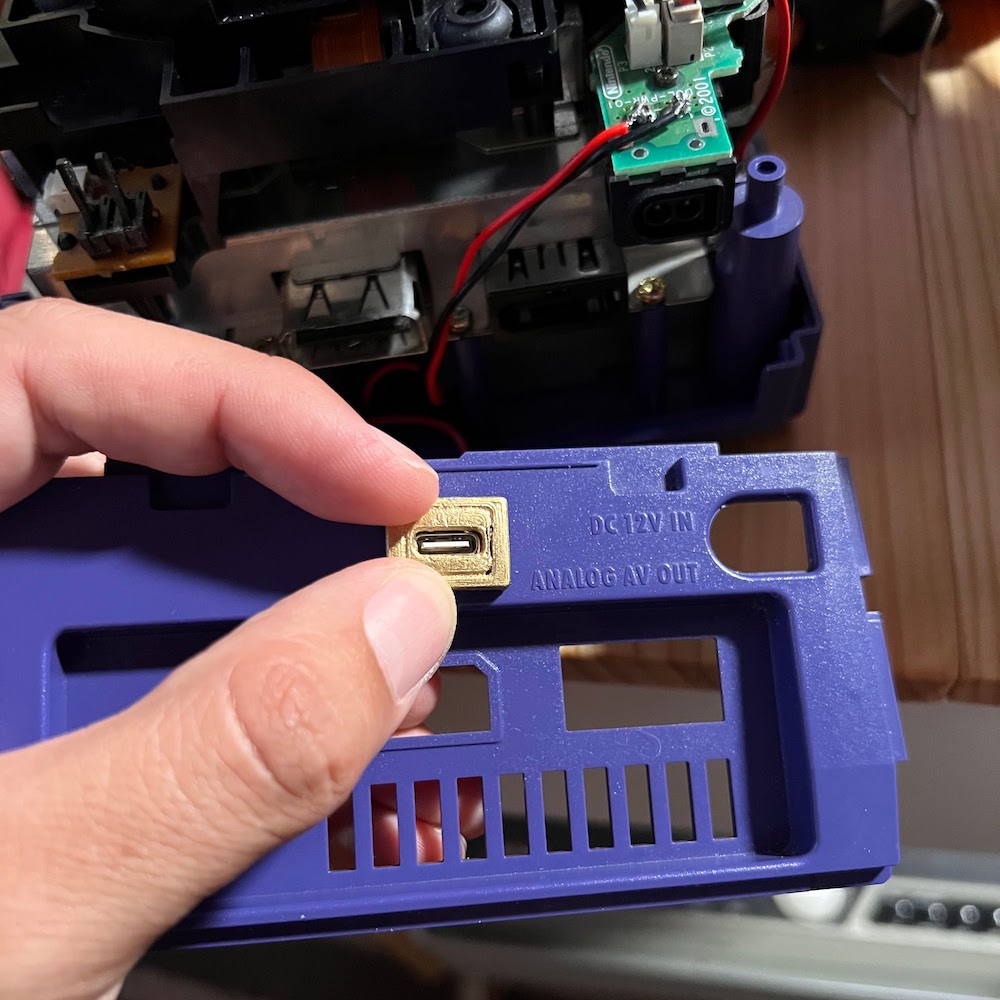 USB PD Power for Nintendo GameCube by Alejandro Download free STL model