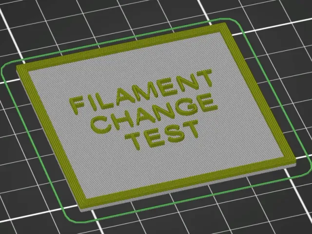 Filament Change Test