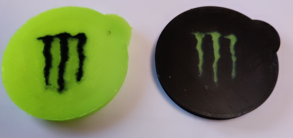 Can lid with Monster logo (IDEX)
