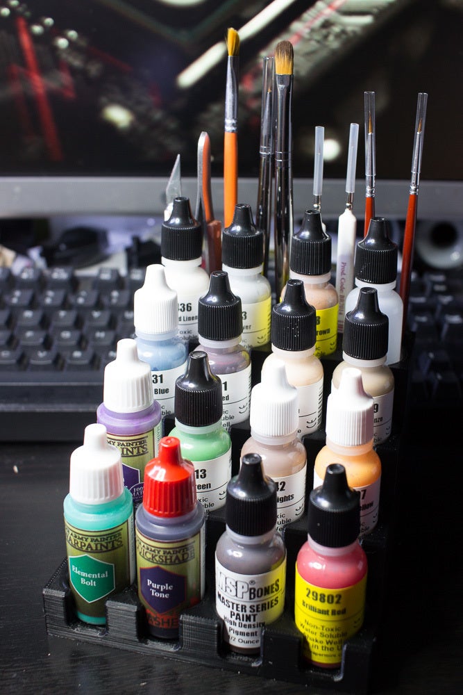 I have a lot of paint colors (i.e., Vallejo, Games Workshop, Army Painter,  Reaper Series, Scale 75, Badger, and Private…