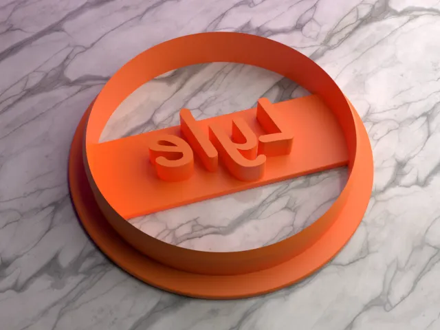 Customizable Name Cookie Cutter