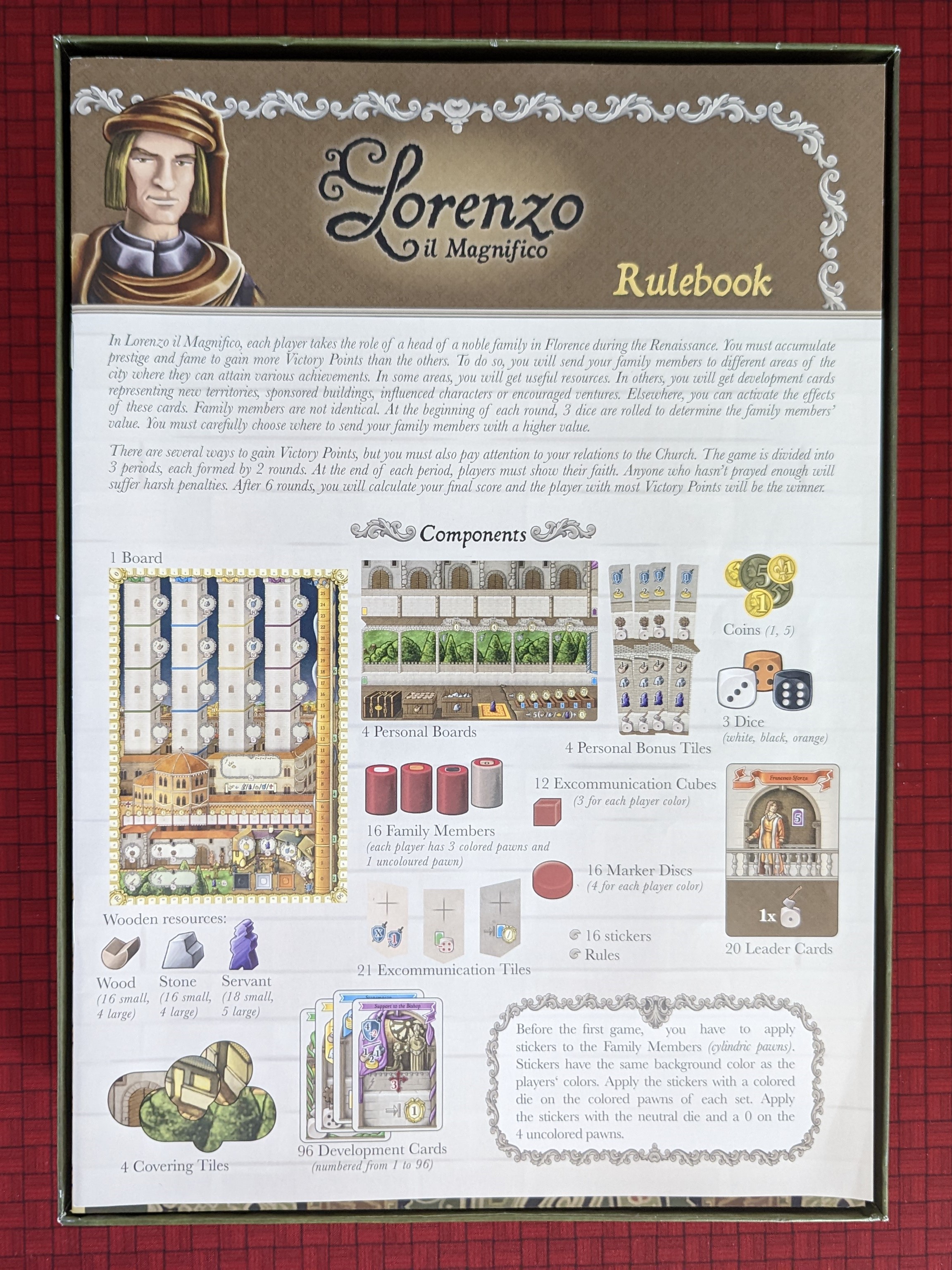 Lorenzo il Magnifico insert by Paul Kensler