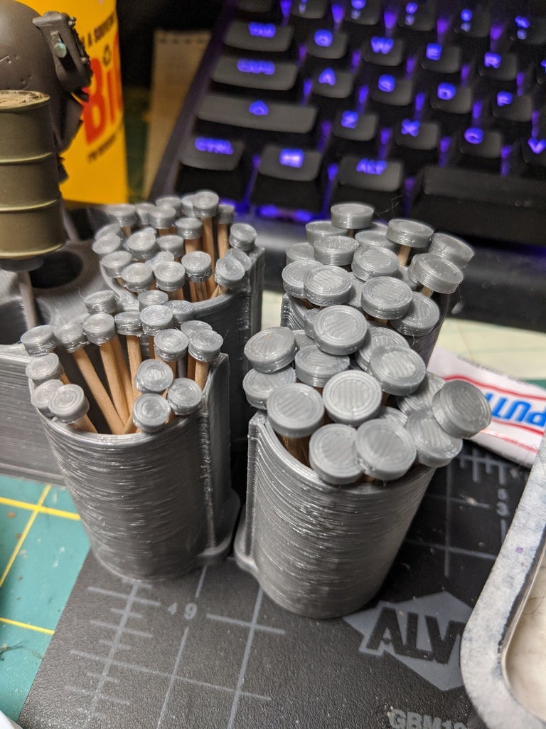 Miniatura 5 do modelo 3D Toothpick Base