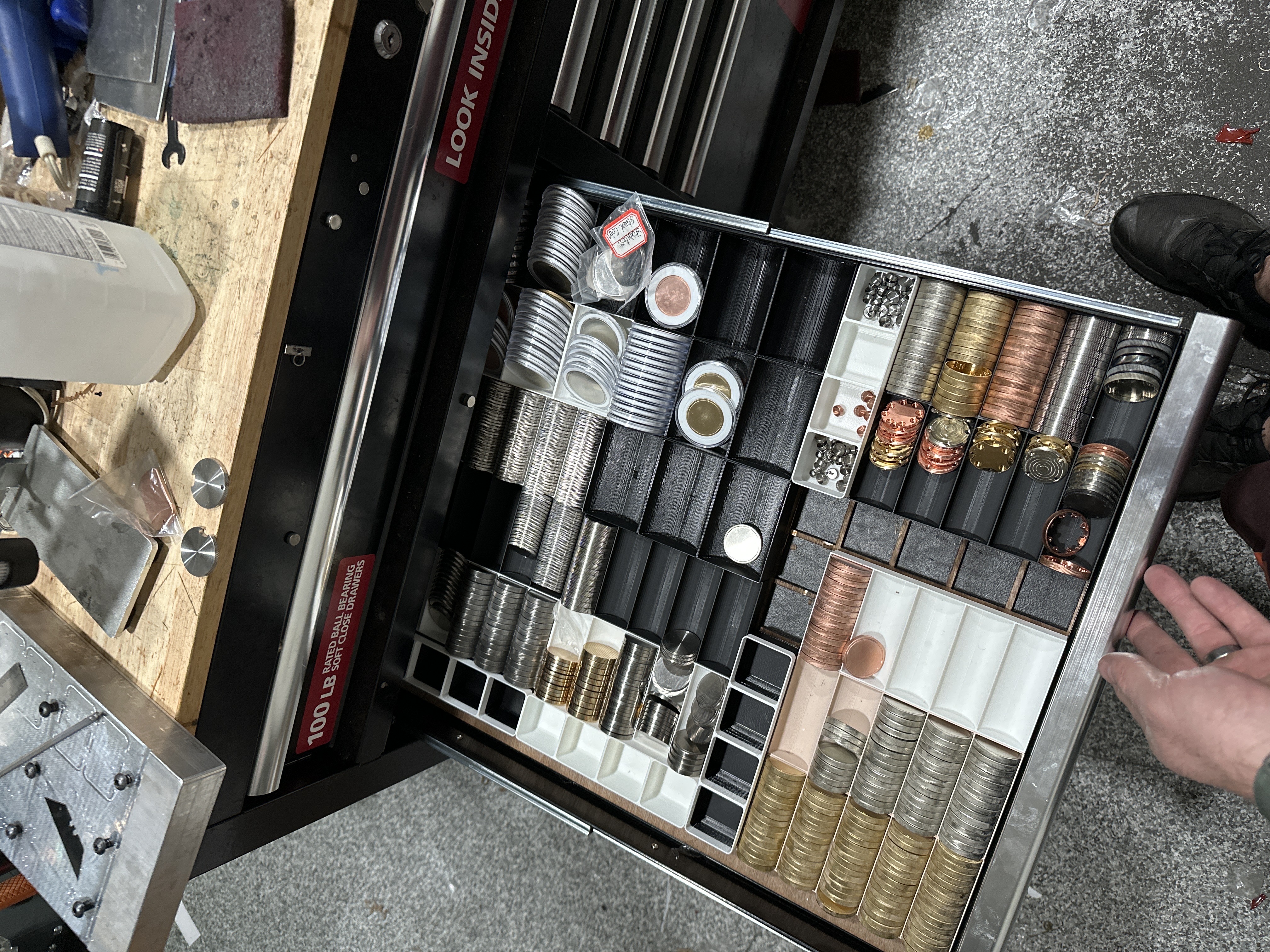 Gridfinity Coin Trays