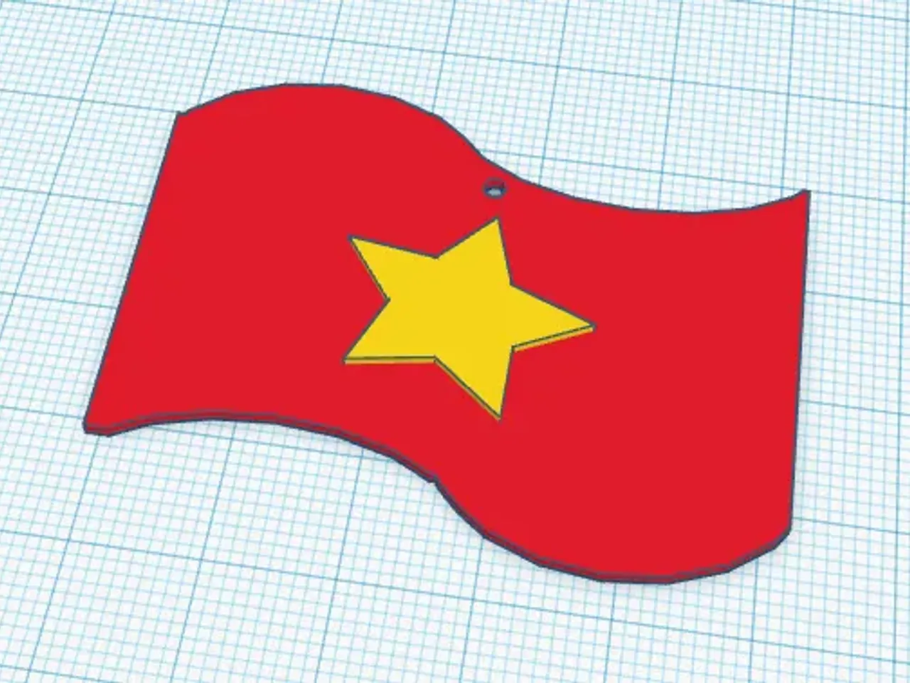 Mô hình cờ Việt Nam được chế tác với sự tinh tế và chính xác. Sản phẩm này là một món quà tuyệt vời để khoe sự tự hào về quốc gia của mình.