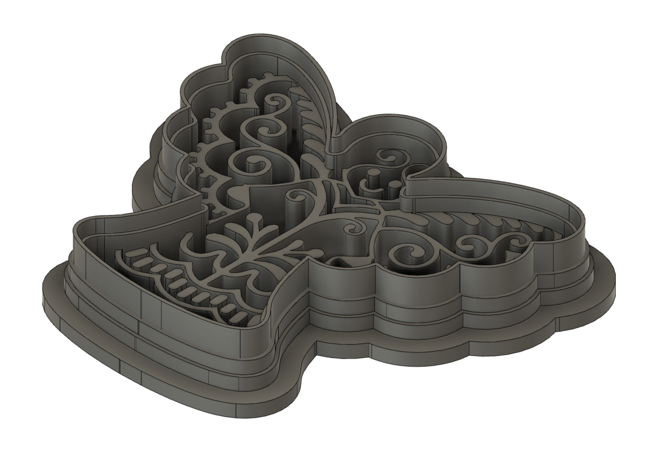 Miniatura 2 do modelo 3D Cookie Cutters Angel