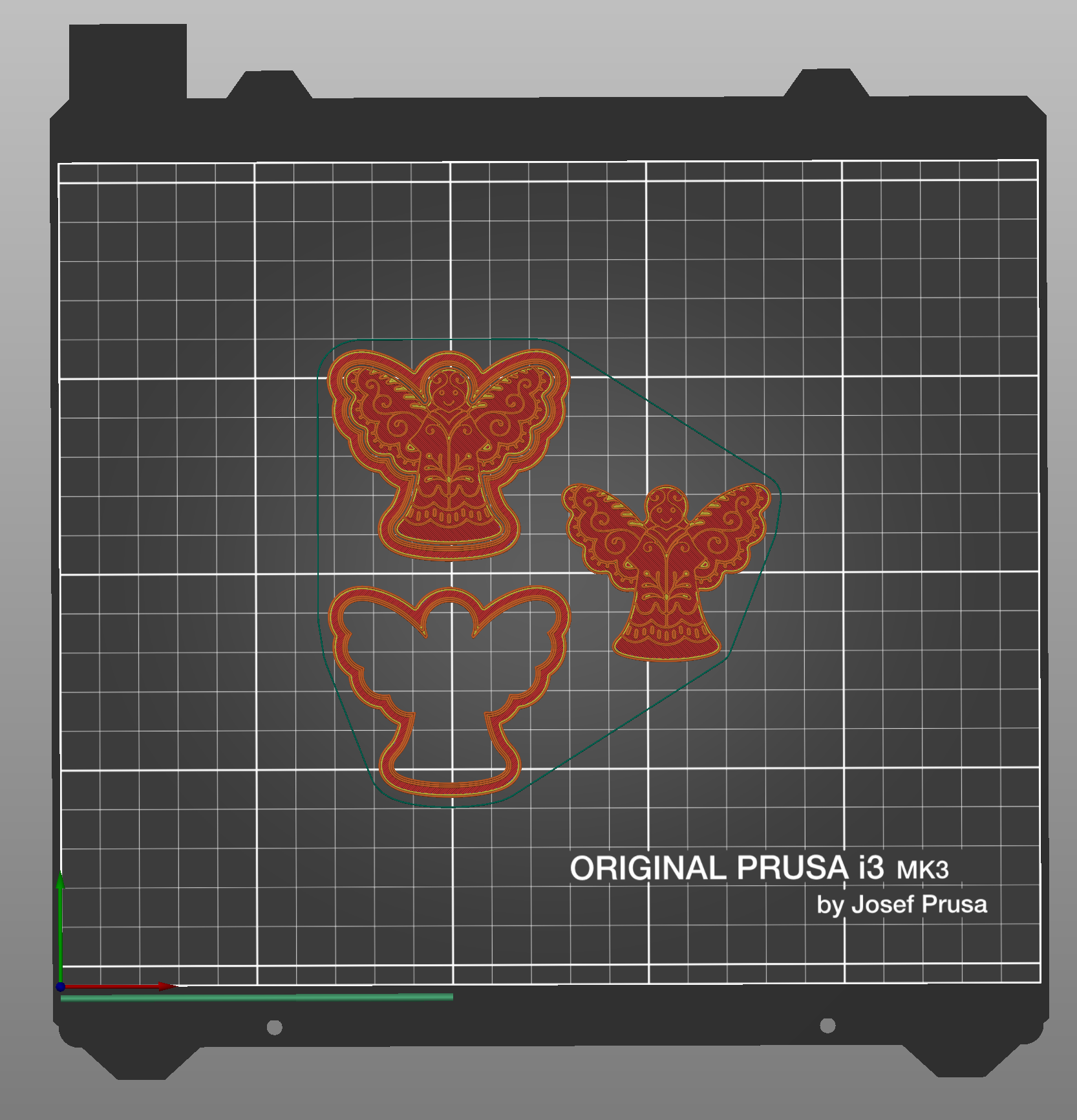 Miniatura 6 do modelo 3D Cookie Cutters Angel