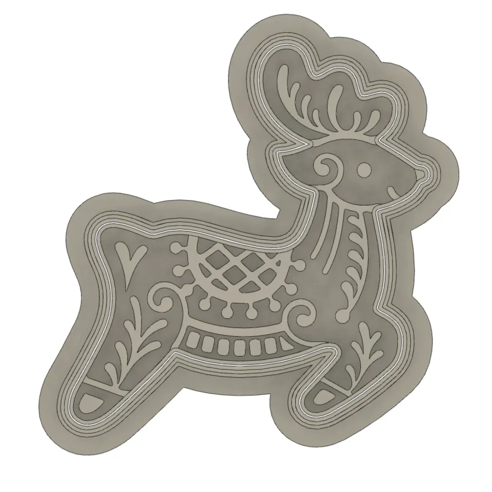 Deer Reindeer Cookie Cutter