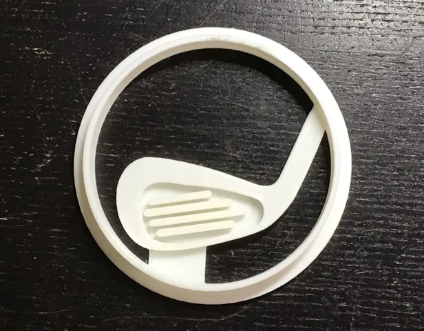 Golf Club Cookie Cutter