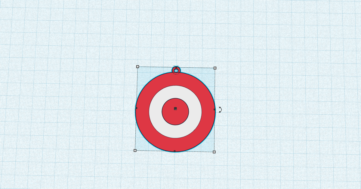 Target Keychain by BobBlazevic Download free STL model