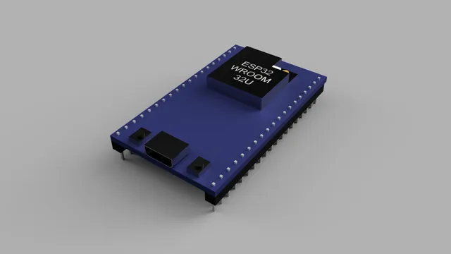 ESP32-WROOM-32U Development Board