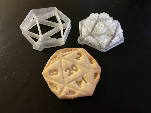 D20 Cookie Cutter