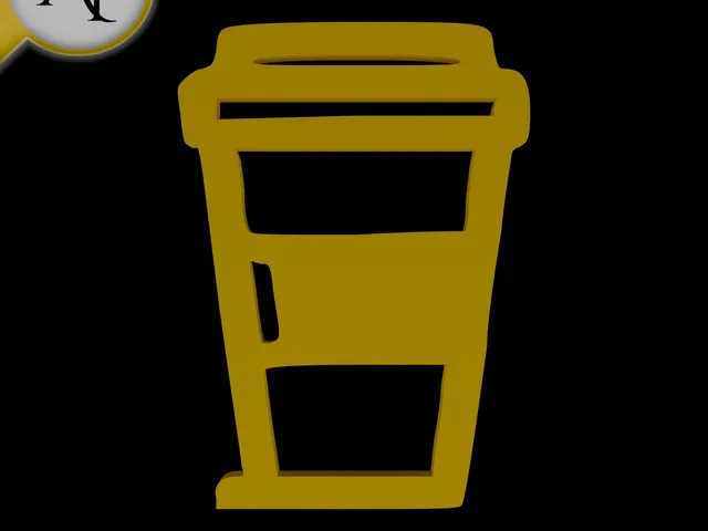 Simple Coffee Cup Symbol - 2D Art