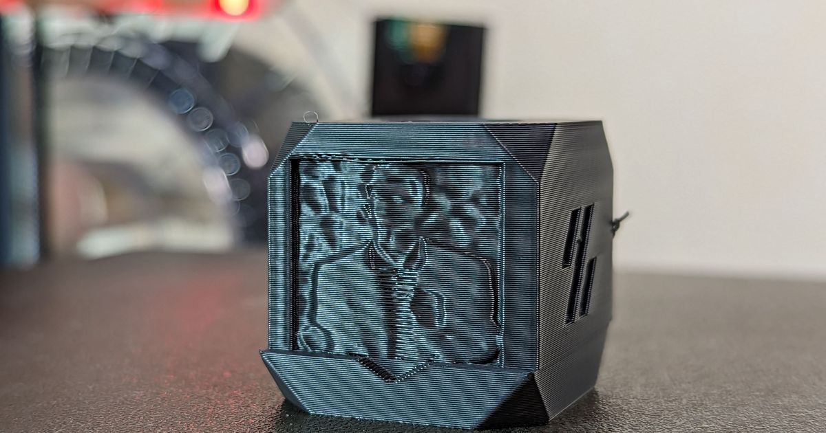 Rickroll Voron Calibration Cube by Yell Download free STL model