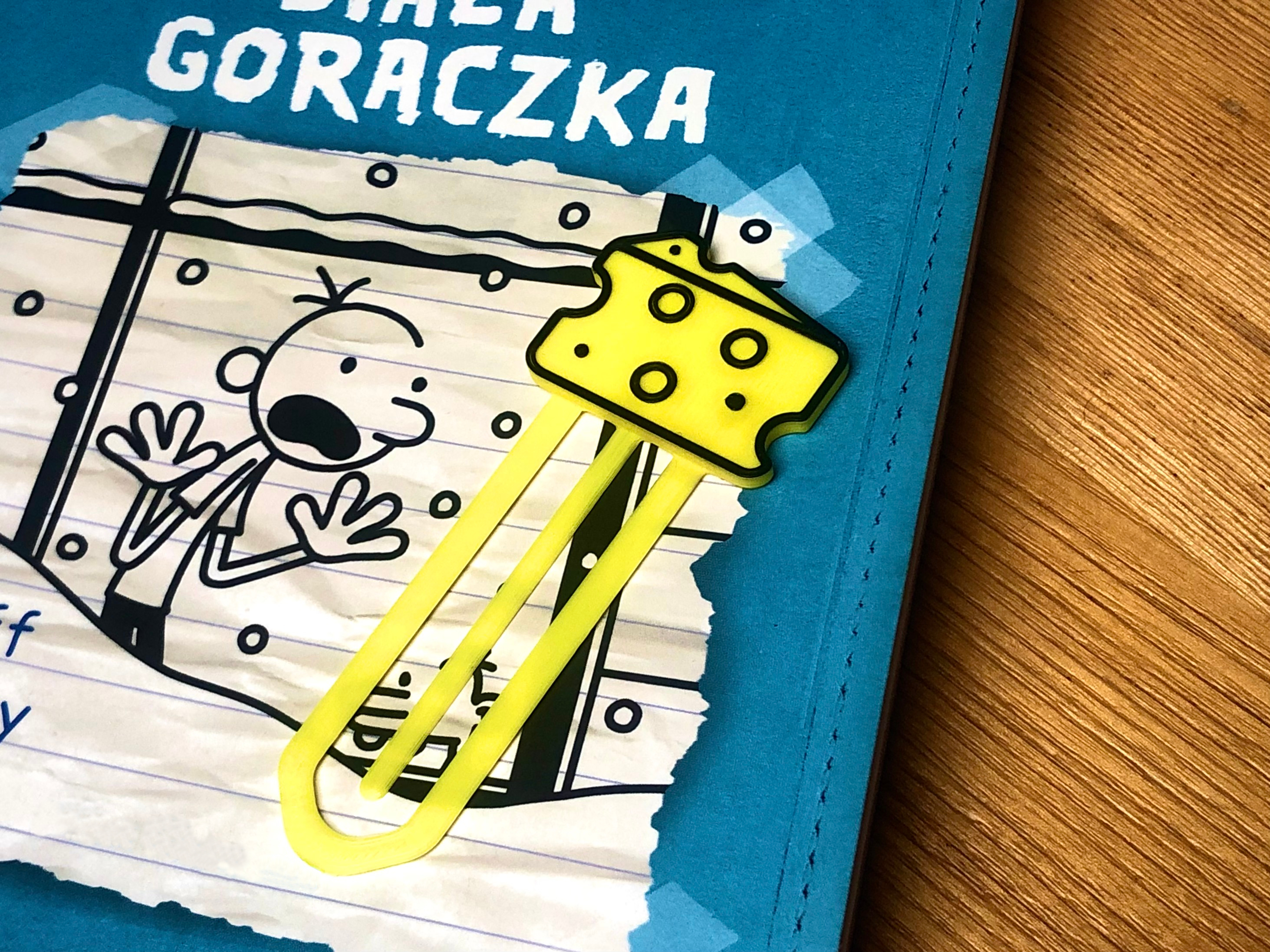 Cheese Bookmark