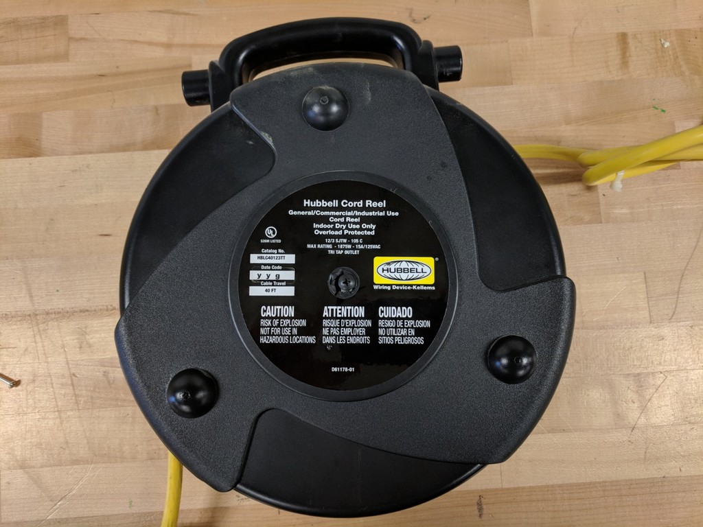 Hubbell Cord Reel Won't Retract Fix HBLC40123TT by Chuck Download